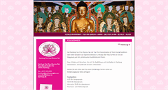 Desktop Screenshot of buddhismus-in-hamburg.de